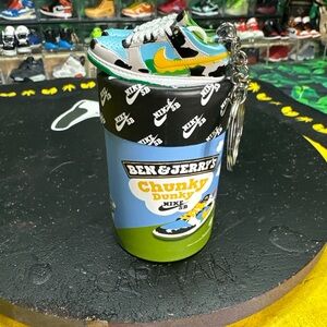 Mini 3D Printed Sneaker Keychain ‘SB Chunky Dunk’